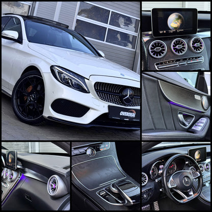 Mercedes-Benz C 220 AMGLINE* DISTR* HEADUP* PANO* FULL* ЛИЗИНГ